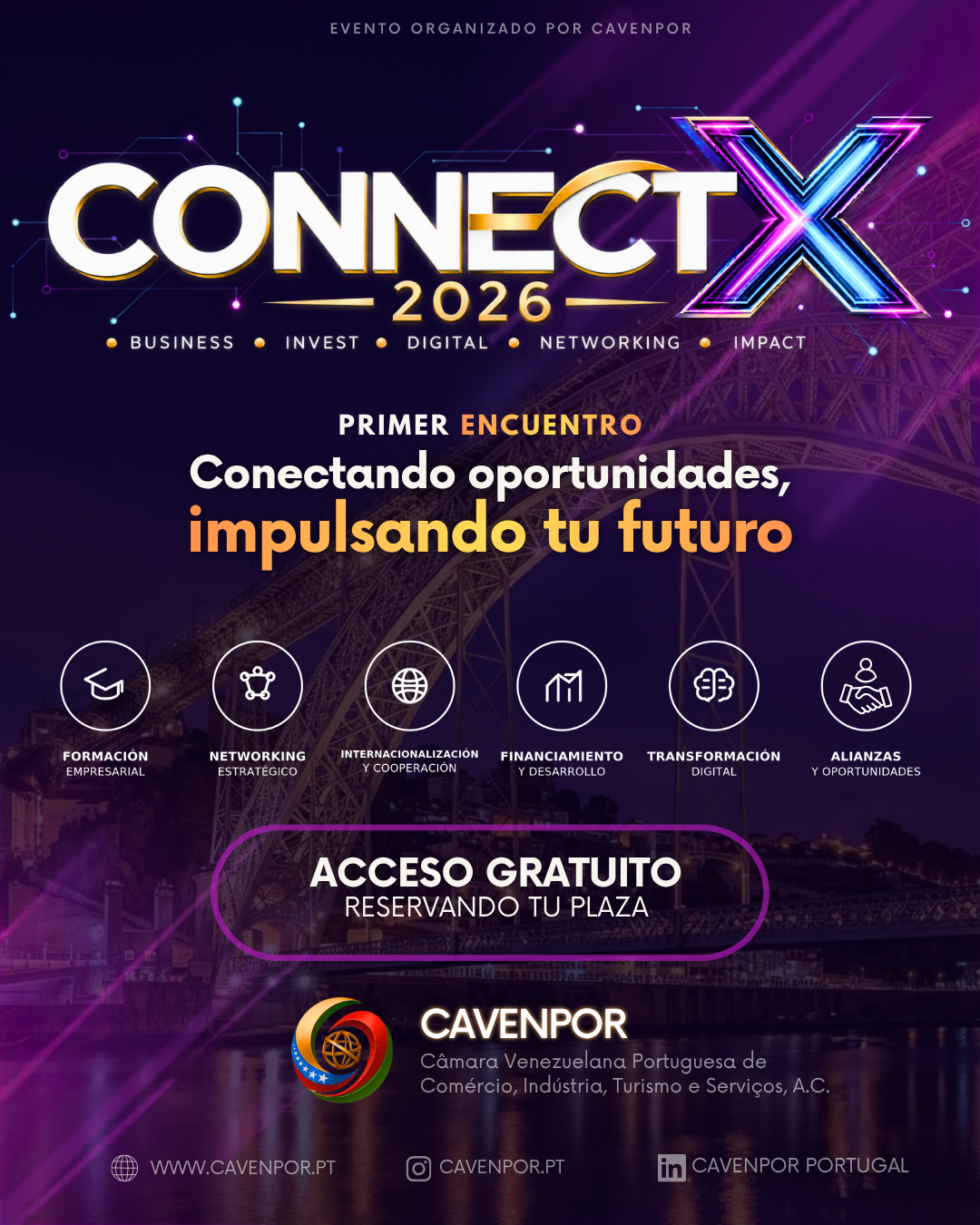 CONNECT X 2026 — Primer encuentro de negocios entre Portugal y Venezuela